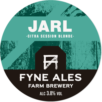 Fyne Ales Jarl badge