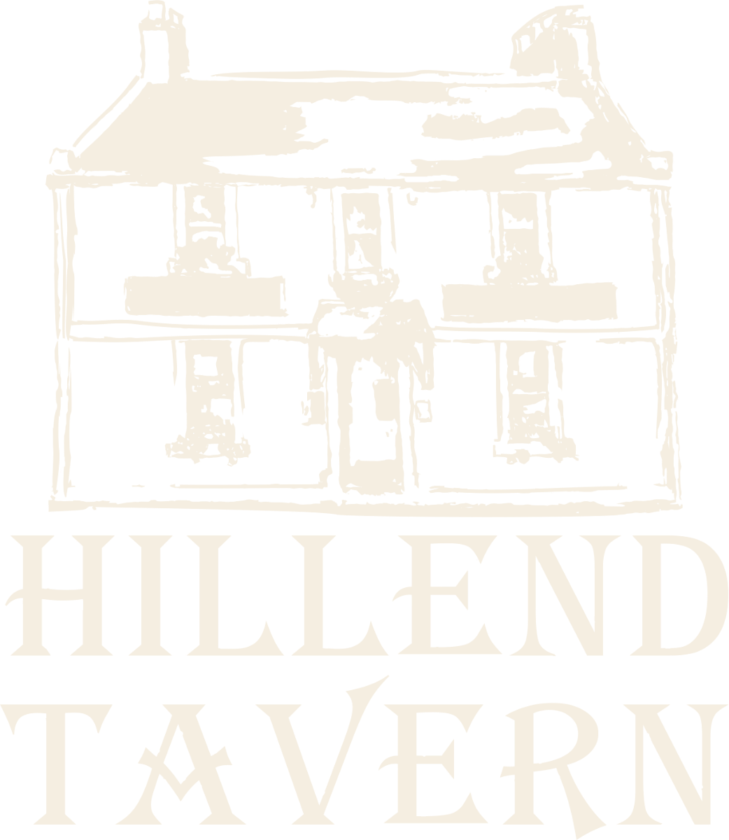 Hillend Tavern — hand-drawn sketch of the pub